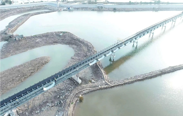建筑骨料长距离曲线带式输送机EPC项目案例 | 浙江交投其头